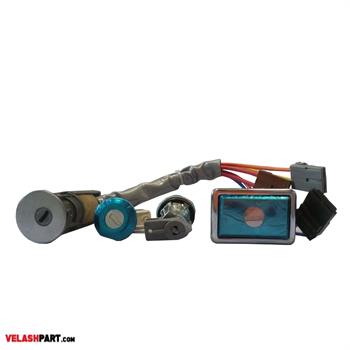 ست کامل قفل پژو 405 صندوق مستطیل نصیر لوازم