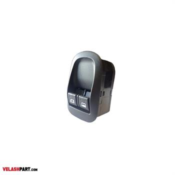 کلید شیشه بالابر جلو 206 تیپ 2 سوکت جدید ایمن تک