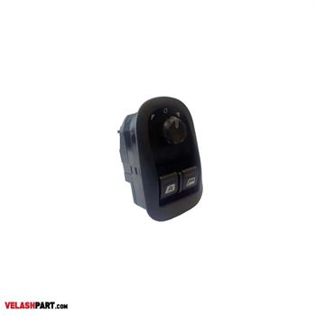 کلید شیشه بالابر جلو 206 تیپ 5 سوکت قدیم